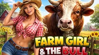 A farm Girl and the Bull // Best Animated characters//