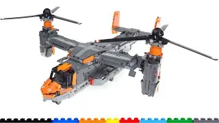 LEGO Technic V-22 Osprey 42113 review! Beautiful & feature-rich with only minor flaws