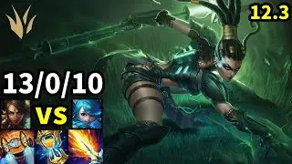 Nidalee Jungle vs Gwen - KR Master | Patch 12.3