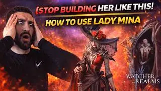 NEW #1 BEST Lady Mina Build | INSANE Matrix Damage Numbers | Watcher of Realms