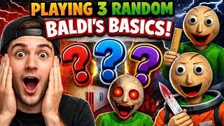 I Played 3 Fan-Made Baldi&rsquo;s Horror Mods and to see which one is the best 👌