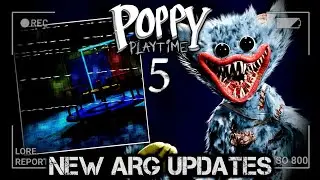 Poppy Playtime Chapter 5 - New Official ARG UPDATES and Fake ARG PC | New Official Character