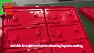 Red ESD Tray