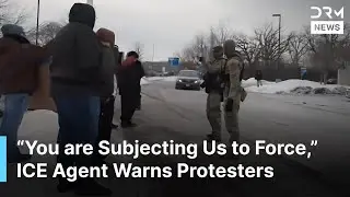 ICE Agents Warn Protesters Amid Outrage After Fatal ICE Shooting in Minneapolis | AC1N