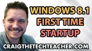 Windows 8 First Time Setup (2020)