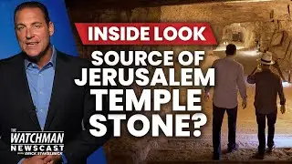 Jerusalem TEMPLE STONE Excavated Here? Inside Israel’s LARGEST Man-Made Cave | Watchman Newscast