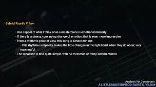 Analysis For Composers #38