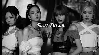 BLACKPINK- Shut Down (slowed + reverb)