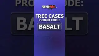 FIRE 2025! CSGO ROLL PROMO CODE BASALT brings FREE CASES!