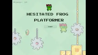 Hesitative Frog 2D Platformer Game Unity Short Gameplay