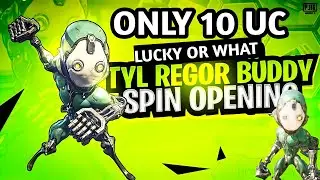 ONLY 10 UC = TYL REGOR 🤩 || Tyl Regor Spin Crate Opening Bgmi || New Companion Crate Opening