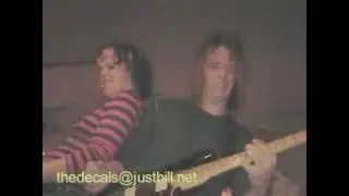 The Decals - live at - The Abbey Lounge - 2002