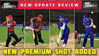 Real Cricket 24 New Update Review 🤩 | #RC24 New Premium Shots 😍 | RC 24 New Update Coming Soon 🤯