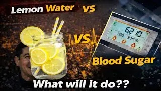 Lemon Water vs Blood Sugar. What happens?