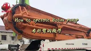 52 M Operate ZLJ5430THBK Concrete Boom Truck , Cement Transportation Truck