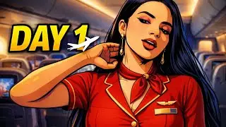 Cabin Crew Life Simulator ✈️ | Day 1 &ndash; First Day as Air Hostess