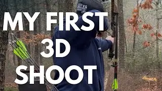 My First Ever Traditional 3D Archery Shoot! // Traditional Bowhunting // Traditional Archery