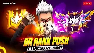 SOLO VS SQUAD IN BR RANK ! FREE FIRE LIVE#fflive #girllive #ffgirl