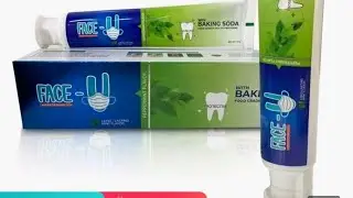 Face U whitening toothpaste with baking Soda