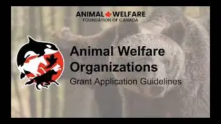 AWFC - Animal Welfare Organization Grant - Application guidelines