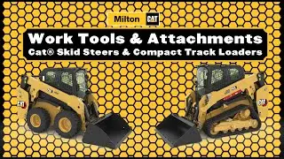 Cat&reg; Skid Steer and Compact Track Loaders | Work Tools & Attachments