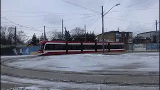 Flexity Outlook #4538 Arrives at Long Branch Loop on the 507 Long Branch