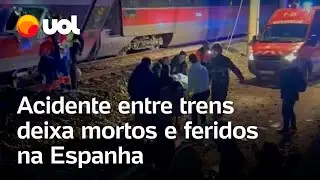Acidente entre trens deixa ao menos 21 mortos na Espanha