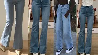 Types of jeans with names for girls and women&rsquo;s 🦋✨