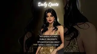 Daily Quote: My energy&rsquo;s not public property.  #psychology #mindset