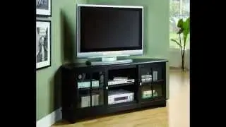 Black Corner Tv Stand - For Your Nice Home