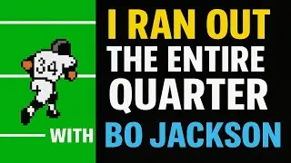 This Bo Jackson Run Lasted the ENTIRE Quarter | Tecmo Super Bowl (NES)?