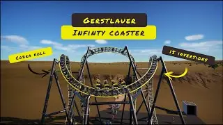 Gerstlauer 15 inversions Infinity Coaster | Planet Coaster