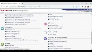 Ricoh MP 305+ Configurando scanner 2