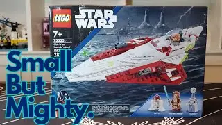 Review! LEGO 75333 Obi-Wan Kenobi's Jedi Starfighter