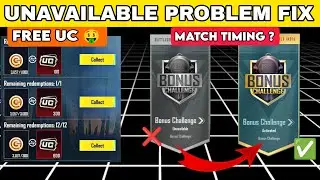 Bonus Challenge Unavailable Fix ✅| Bonus Challenge Timing 🤔 &bull; Mr Fatal 2.0