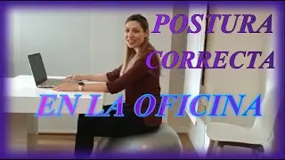 🟢Sentarse en un FITBALL frente al ORDENADOR evita DOLOR de ESPALDA:Tips INFALIBLES ‼️#fisioterapia