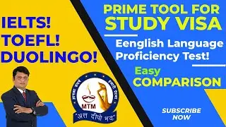 Duolingo IELTS TOEFL English Language Proficiency Test Comparison Easy Way Prime Tool for Study Visa