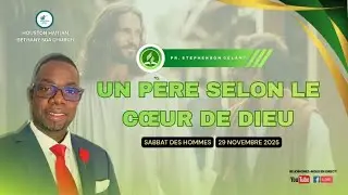 Un Pere Selon Le Cœur De Dieu | Past Stephenson Celant