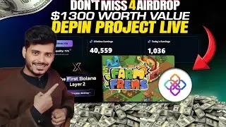 🔥Another DePin Project Live GetGrid|Open Gradient|FarmFrens|XOS Airdrop #solana #gradient #getgrid