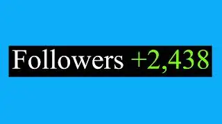 From 0 to 10,000 followers (blue background)