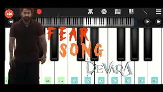 Fear song Devara piano cover. Anirudh