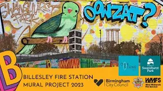 Billesley Fire Station Mural Project 2023 (subtitled)
