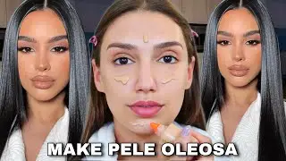 MAKE MATTE PARA *PELE OLEOSA* | MAQUIAGEM OPACA *PRA USAR NO INVERNO* | INSPIRA&Ccedil;&Atilde;O GRINGA!!!