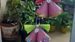 DIY Christmas Bell Craft 🔔 Christmas decoration ideas#viral#trending #Christmas🔔🎄🌲