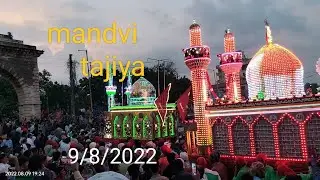 mandvi tajiya 2022 haq nibhana mer Hussain ka hai