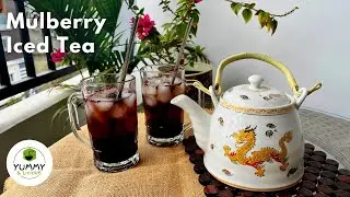 Mulberry Iced Tea | Refreshing Drink | Berry Iced Tea | How to Make Iced Tea