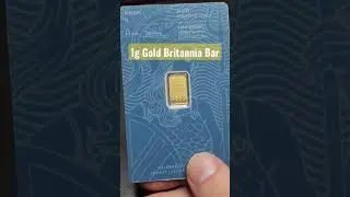 1g gold Britannia Bar