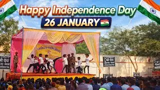 AAJ HM SCHOOL 🏫 ME GYE ! 26 JANUARY 🇮🇳 HAPPY independenceday❤️