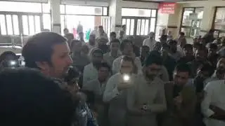Dr Amjad khan , Leader YDA KPK adressing Doctors regarding Brutal Policies Of Government