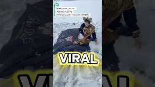 DIKIRA GILA  #snow #nederlands #extremeweather #escampur #minanglawak #trending #youtubeshorts